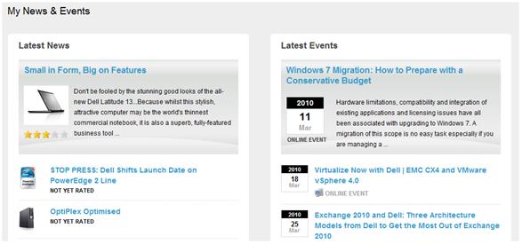 My News and Events